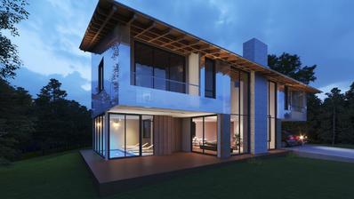 Hlevci, 1.548 m²'lik arsa, proje ve inşaat ruhsatı ile