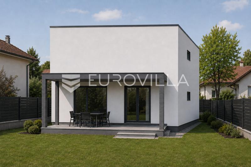 Osijek, Antunovac, działka budowlana o powierzchni 702 m² z projektem domu prefabrykowanego - 2