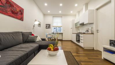 Zagreb, Nedre By, møbleret toværelses lejlighed på 46 m² i stueetagen