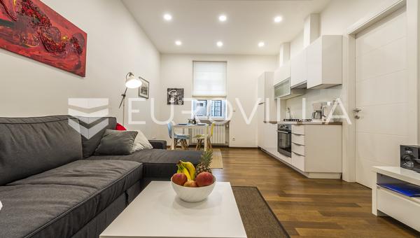 Zagreb, Nedre By, møblert toromsleilighet på 46 m² i hevet første etasje