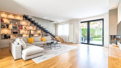 Zagreb, Sveti Duh, predivan četverosoban stan 226 m² s vrtom, garaža