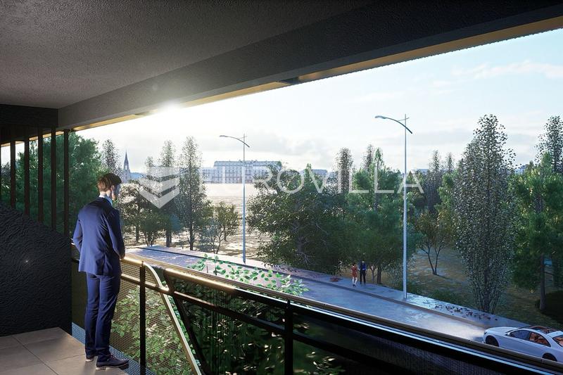 Zadar, Vruljica, luksuzni trosoban stan s prostranom terasom, 250 m od mora, 134,61 m²