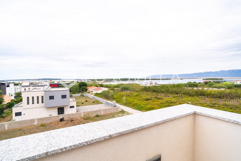 Zadar, Privlaka - moderne toværelses penthouse med rummelig terrasse og havudsigt - 33
