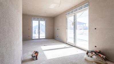 Čiovo, Okrug Gornji, trosoban stan s balkonom i pogledom na more, 88.57 m²