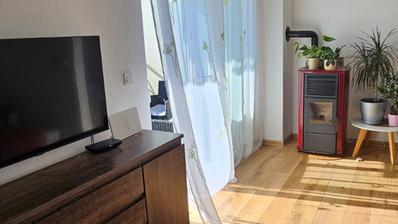 Viskovo, apartamento, 2 quartos, sala de estar, nova construção, loggia, estacionamento