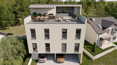 Osijek, Retfala, fireværelses lejlighed, 97,41 m², med parkeringsplads og opbevaringsrum