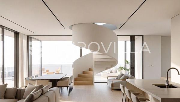 Zagreb, Sesvete, yeni bir binada 148 m²'lik çekici bir çatı katı dairesi