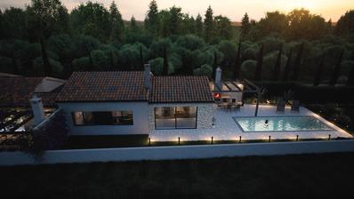 Istra, Kaštelir, Moderna prizemnica u nizu 92 m²