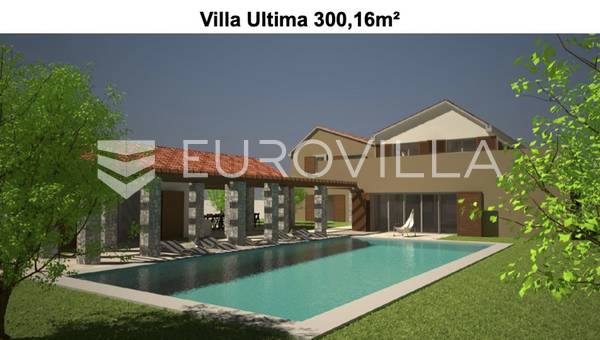 Istrien, Kršan, Grundstück von 45.000 m² mit Projekt für 32 Villen