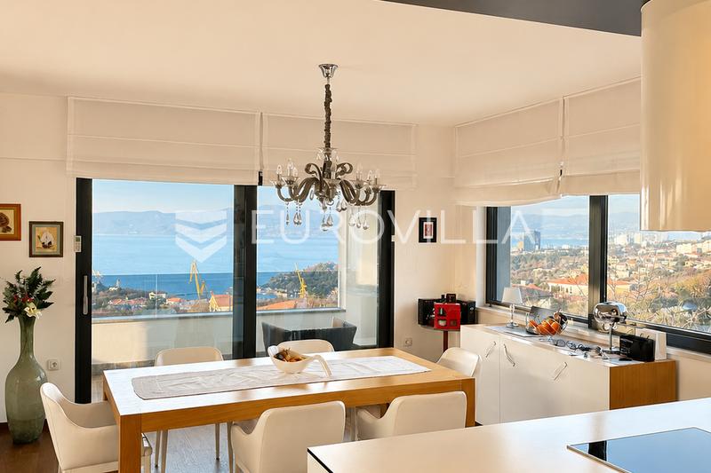Kostrena, villa de lujo con piscina y vistas panorámicas al mar, 320 m² de espacio habitable - 14