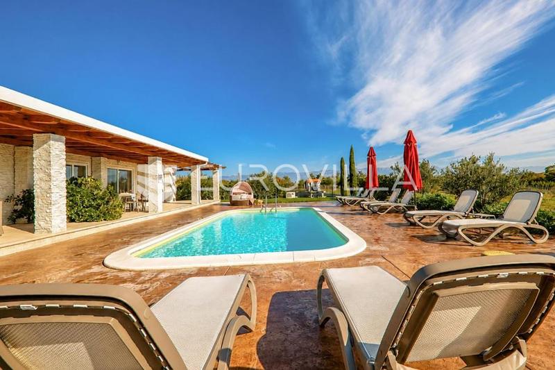 Zadar, Zerava - Moderne 162 m² præfabrikeret hus med opvarmet pool og to boligenheder - 7