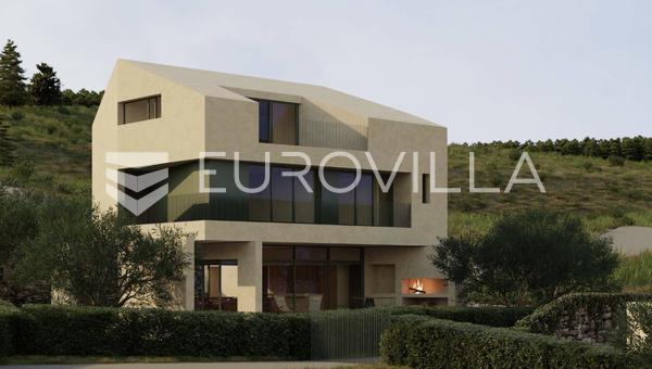Brač, Sutivan, villa de lujo con piscina y hermosas vistas al mar