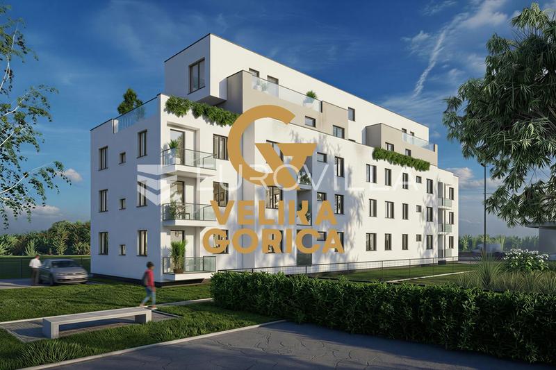 Velika Gorica, modern three-bedroom apartment in a new building, 87 m²