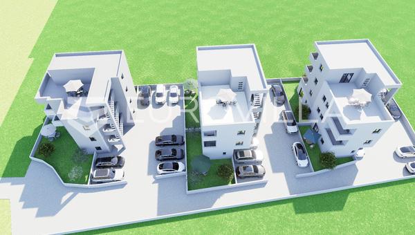 Trogir, dvosoban stan na prvom katu neto korisne površine 52,36 m², S4 Objekt B