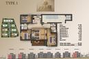 Kastel Luksic, appartamento trilocale al primo piano con una superficie di 76,89 m² - S3 - 11