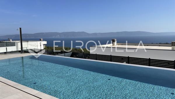 Raša, Crni, ekskluzivna moderna vila s bazenom i panoramskim pogledom na more