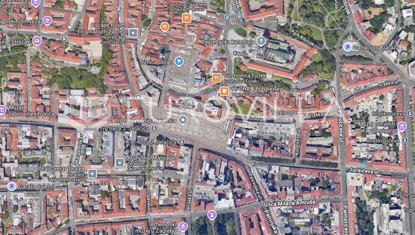 Zagreb, strogi centar grada, pješačka zona, poslovni prostor / ulični lokal 116.45 m²