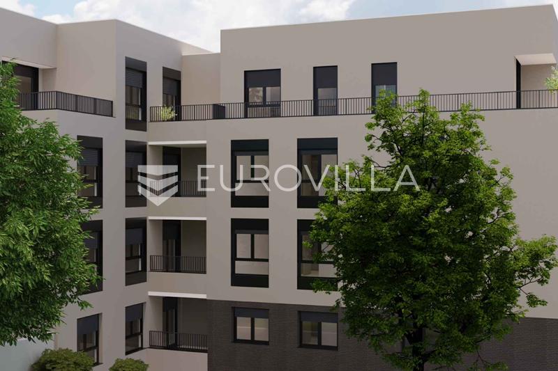 Zagreb, Črnomerec, Kuniščak, atraktivan dvosoban stan u novogradnji, 48 m²