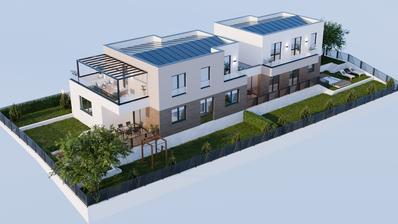 Zagreb, Bijenik, excelente parcela de 699 m² con permiso de edificación