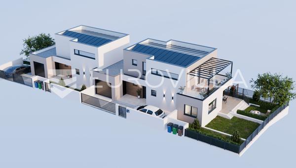 Zagreb, Bijenik, odlično zemljište 699 m² s građevinskom dozvolom