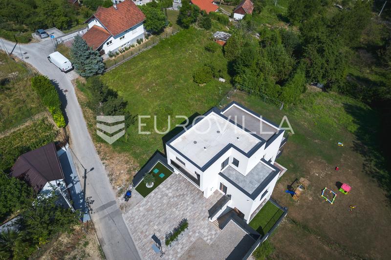 Zagreb, Bijenik, Luxusvilla 376,92 m² auf einem Grundstück von 1.400 m², offene Aussicht - 35