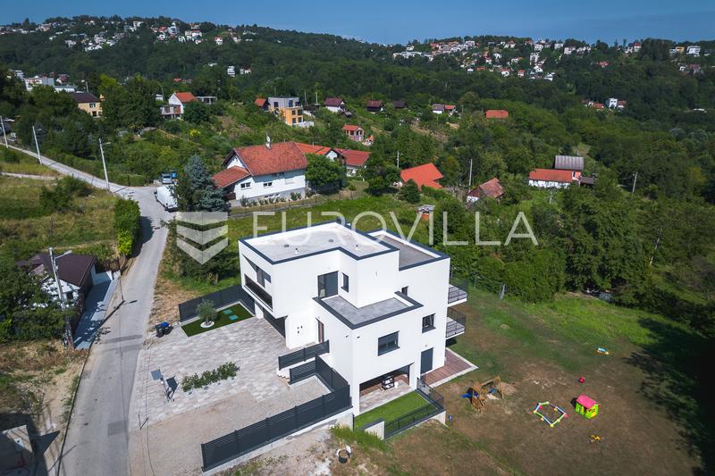 Zagreb, Bijenik, Luxusvilla 376,92 m² auf einem Grundstück von 1.400 m², offene Aussicht - 32
