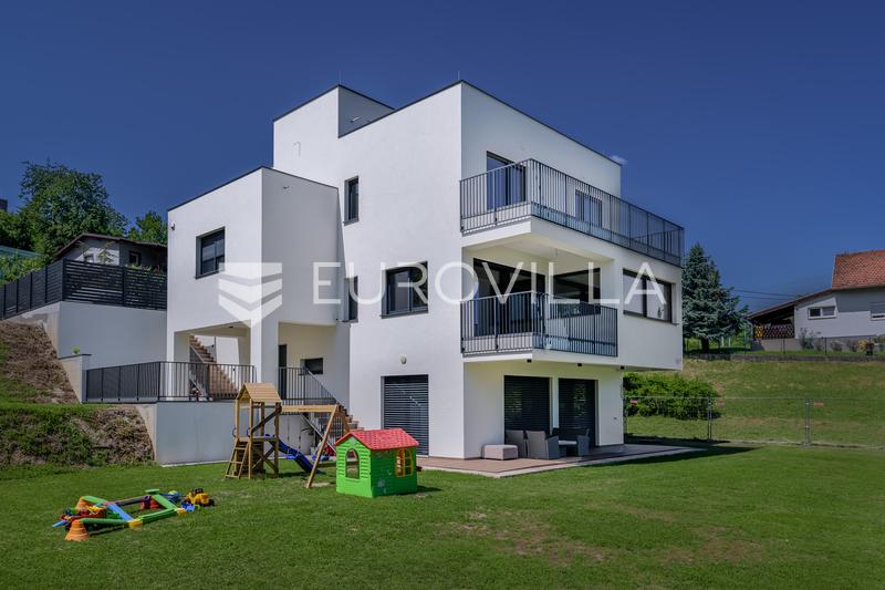 Zagreb, Bijenik, Luxusvilla 376,92 m² auf einem Grundstück von 1.400 m², offene Aussicht - 8