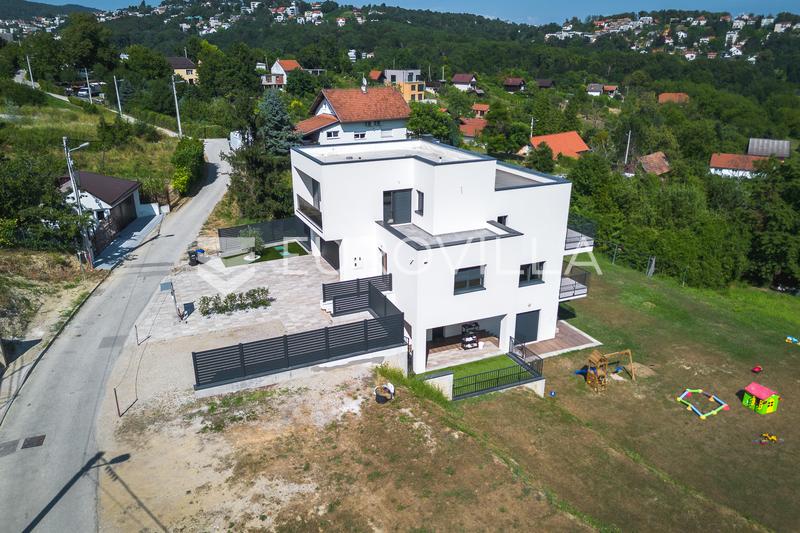 Zagreb, Bijenik, Luxusvilla 376,92 m² auf einem Grundstück von 1.400 m², offene Aussicht - 20