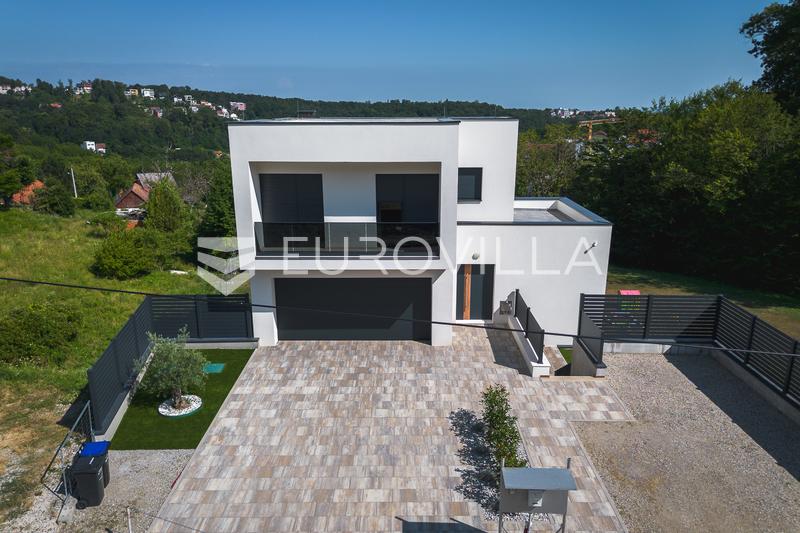 Zagreb, Bijenik, Luxusvilla 376,92 m² auf einem Grundstück von 1.400 m², offene Aussicht - 29