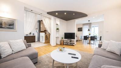 Zagreb, Šalata, moderna dvojna kuća 200 m² s vrtom na vrhunskoj lokaciji