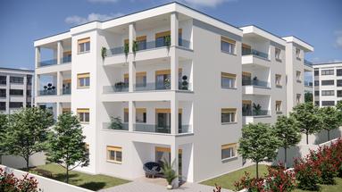 Pula, Centro - exclusivo apartamento de tres dormitorios en un edificio nuevo, 2ª planta, 59,20 m² - ascensor