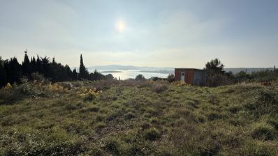 Medulin, Pomer, građevinsko zemljište s otvorenim pogledom na more, 1526 m²