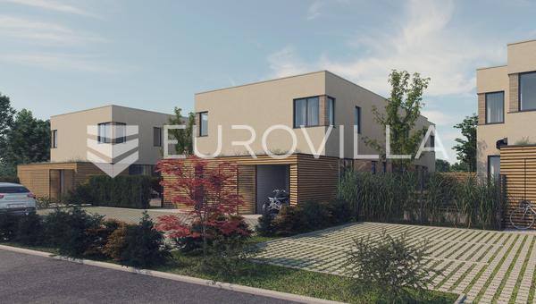 Sveta Nedelja, Oresje, bahçeli modern dört yatak odalı iki katlı daire, 133,03 m², YENİ BİNA