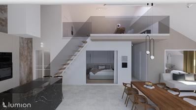 Šibenik, plaža Banj, penthouse sa prekrasnim pogledom na more, 138,97 m²