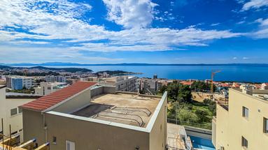 Makarska, háromszobás lakás, új építésű, harmadik emelet