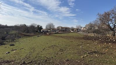 Istrien, Porec-området - tomt för bebyggelse 1003 m2 i utkanten av bebyggelse omgiven av grönska