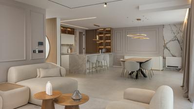 Opatija, luksuzan četverosoban stan s pogledom na more NKP 142.87 m2