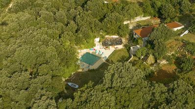 Istria, Pula, rekreacný dom s vlastným lesom