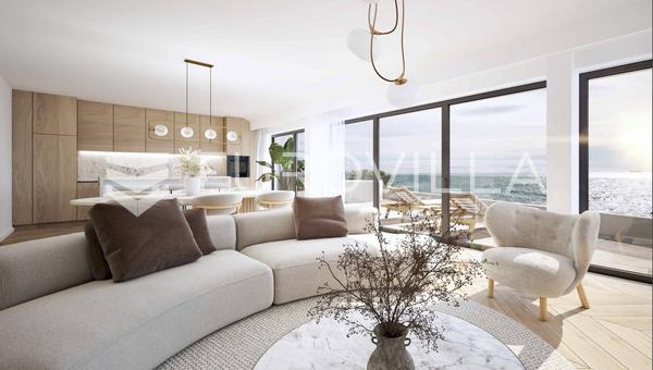 Opatija, Volosko, luxus ötszobás lakás 208,47 m² tengerre néző kilátással