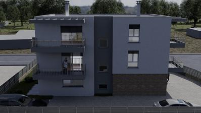 Pula - Utmärkt designad tvårumslägenhet, 62 m², 2:a våningen, garagealternativ - Nyproduktion