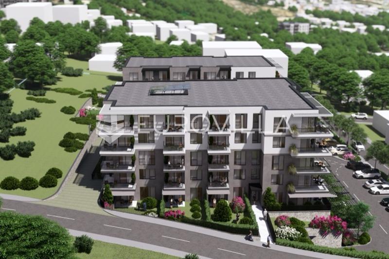 Makarska, novogradnja, jednosoban stan s pogledom na more