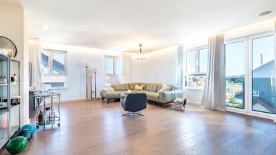 Záhřeb, Horvatova, luxusní třípokojový penthouse nacházející se ve druhém patře nové budovy