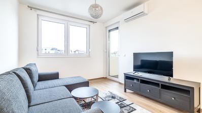 Zagreb, Blato, moderan dvosoban stan u novogradnji, 49 m², PRVI NAJAM