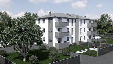 Matulji, Permani, dvosobni stan u novogradnji, 72 m², 10 minuta od Opatije
