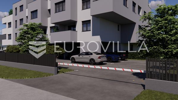 Zágráb, Trnava, egy modern, négyszobás lakás egy új építésű házban, 73 m2-es.