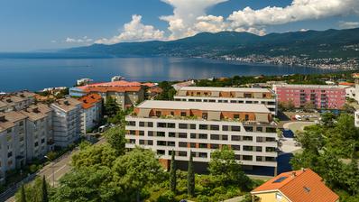 Rijeka, Srdoči, NOVOGRADNJA, dvosoban stan 43,23 m², zgrada A, stan A 16