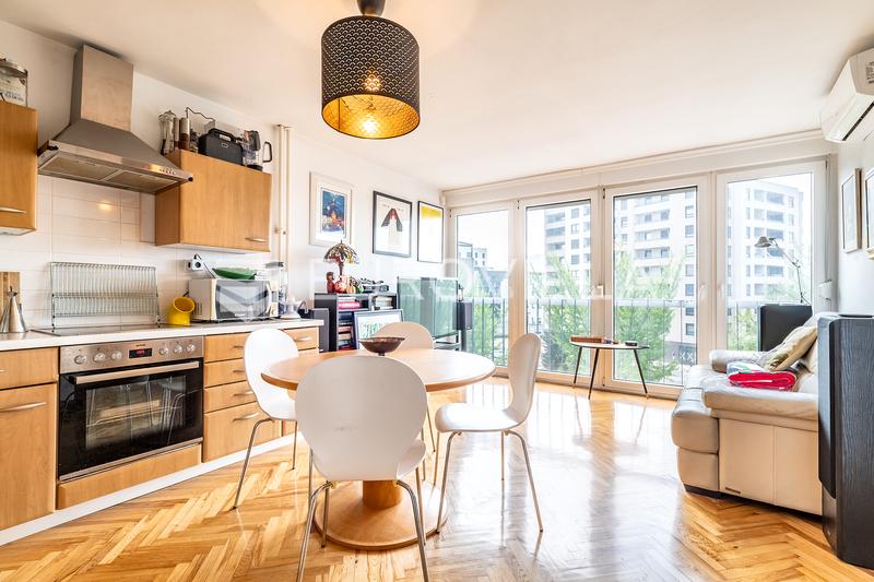 Zagreb, Savski gaj, trosoban stan 46 m² s loggiom - 2