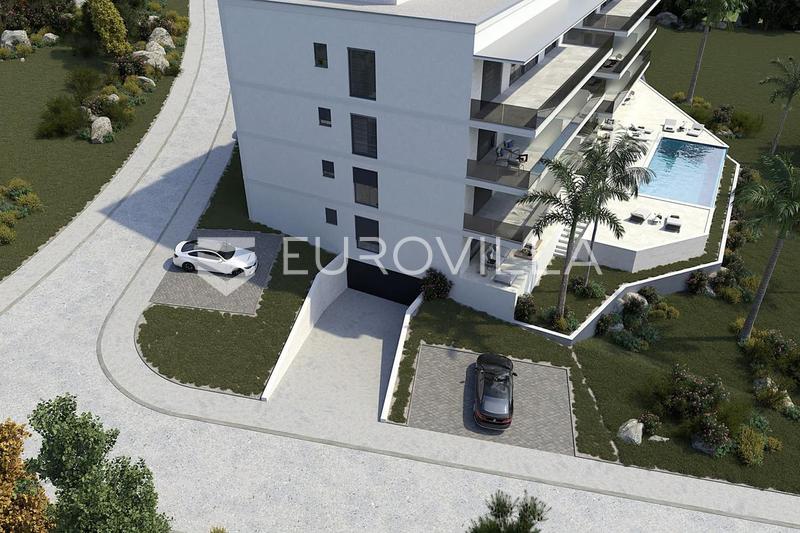 Primosten, appartement de deux chambres au rez-de-chaussée avec piscine, 90,53 m² - 5