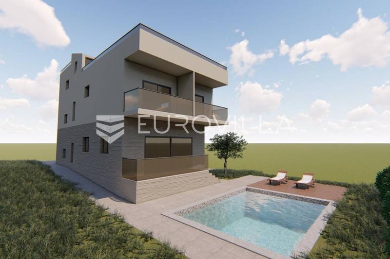 Istra, Ližnjan, građevinsko zemljište s građevinskom dozvolom i plaćenim komunalijama