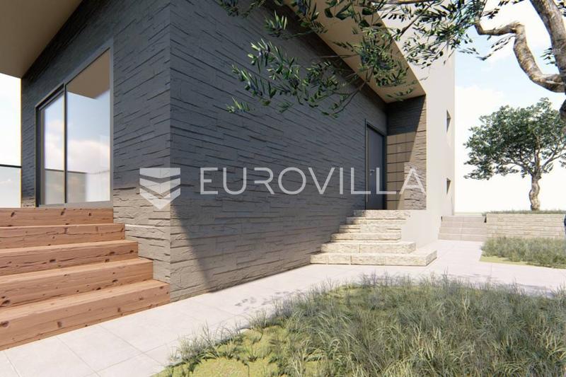 Istra, Ližnjan, građevinsko zemljište s građevinskom dozvolom i plaćenim komunalijama